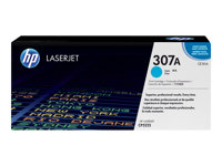 HP 307A - Cyan - original - LaserJet - tonerkassett (CE741A) - för Color LaserJet Professional CP5225, CP5225dn, CP5225n CE741A